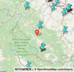 Mappa Via Giuseppe di Vittorio, 47018 Santa Sofia FC, Italia (26.459)