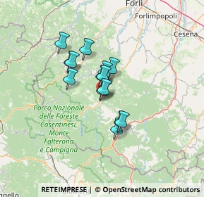 Mappa Via Giuseppe di Vittorio, 47018 Santa Sofia FC, Italia (9.12714)
