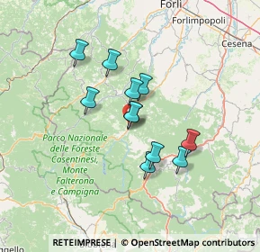 Mappa Via Giuseppe di Vittorio, 47018 Santa Sofia FC, Italia (10.45)