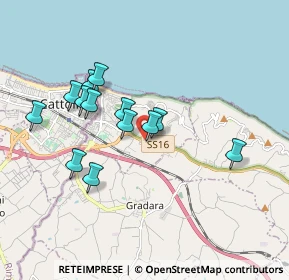 Mappa Via Fratelli Cairoli, 61011 Case Badioli PU, Italia (1.64846)