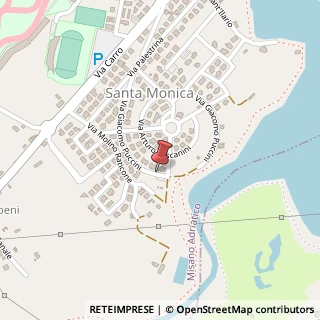 Mappa Via Puccini, 27/f, 47843 Misano Adriatico, Rimini (Emilia Romagna)