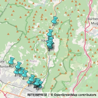 Mappa Via di Sofignano, 59021 Vaiano PO, Italia (5.2685)