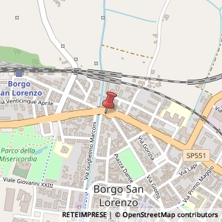 Mappa Viale della Repubblica, 64/b, 50032 Borgo San Lorenzo, Firenze (Toscana)