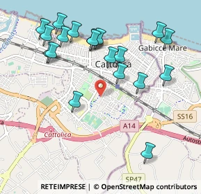 Mappa Piazza Kennedy, 47841 Cattolica RN, Italia (1.111)