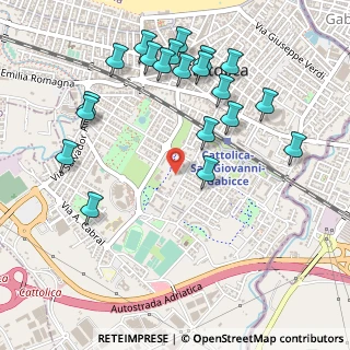 Mappa Piazza Kennedy, 47841 Cattolica RN, Italia (0.589)