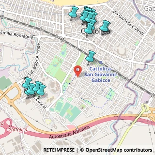 Mappa Piazza Kennedy, 47841 Cattolica RN, Italia (0.702)