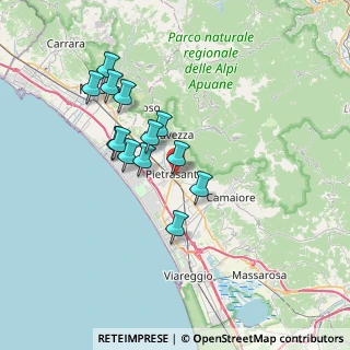 Mappa Via Santa Maria, 55045 Pietrasanta LU, Italia (6.23308)