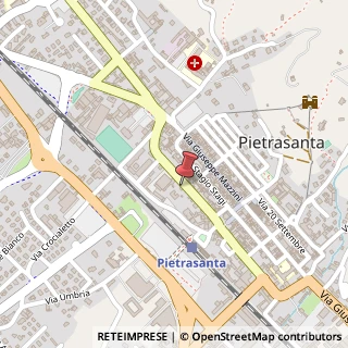 Mappa Via Oberdan, 33, 55045 Pietrasanta, Lucca (Toscana)