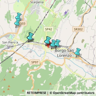 Mappa Soterna, 50032 Borgo San Lorenzo FI, Italia (1.58182)