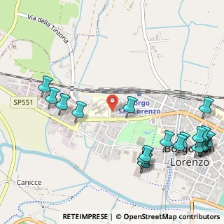 Mappa Via S. Allende, 50032 Borgo San Lorenzo FI, Italia (0.7365)