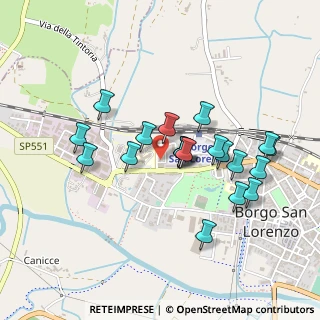 Mappa Via S. Allende, 50032 Borgo San Lorenzo FI, Italia (0.422)
