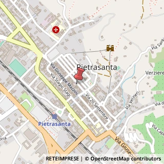 Mappa Via del Marzocco, 19, 55045 Pietrasanta, Lucca (Toscana)