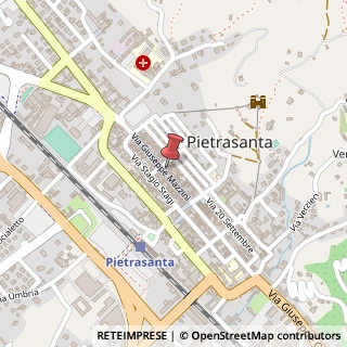 Mappa Via Giuseppe Mazzini, 54, 55045 Forte dei Marmi, Lucca (Toscana)