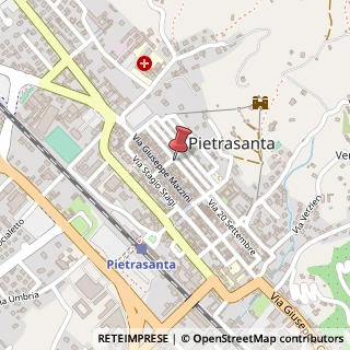 Mappa Via del Marzocco, 55, 55045 Pietrasanta, Lucca (Toscana)