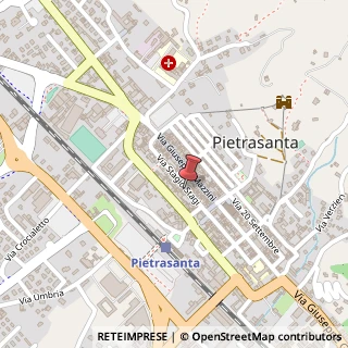 Mappa Via Stagio Stagi, 31, 55045 Pietrasanta, Lucca (Toscana)