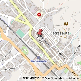 Mappa Via Stagio Stagi, 102, 55045 Pietrasanta, Lucca (Toscana)