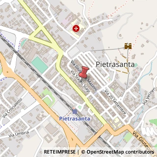 Mappa Via Stagio Stagi, 41, 55045 Pietrasanta, Lucca (Toscana)