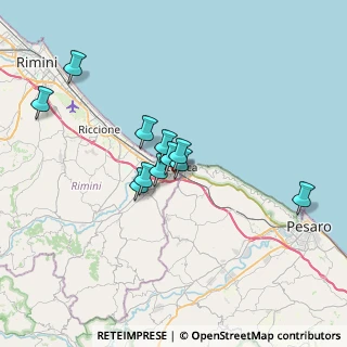 Mappa Via Bissolati, 47841 Cattolica RN, Italia (5.53273)