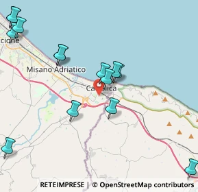 Mappa Via Bissolati, 47841 Cattolica RN, Italia (5.08643)