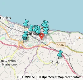 Mappa Via Caruso, 61011 Gabicce Mare PU, Italia (1.26154)
