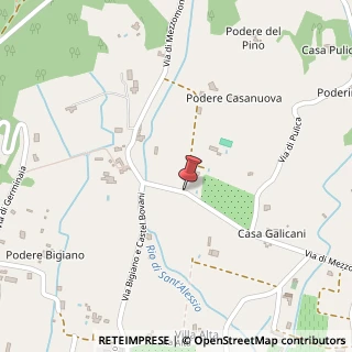 Mappa Via di Mezzomonte,  1, 51100 Pistoia, Pistoia (Toscana)