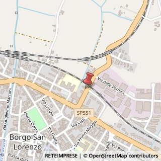 Mappa Via Faentina, 9, 50032 Borgo San Lorenzo, Firenze (Toscana)
