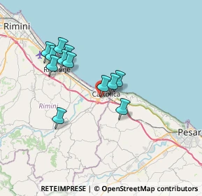 Mappa 47841 Misano Adriatico RN, Italia (6.41083)