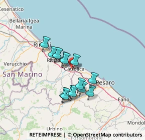 Mappa 47841 Misano Adriatico RN, Italia (10.61867)