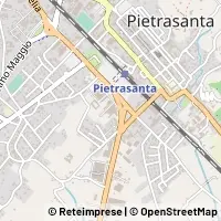 Hartă Pietrasanta