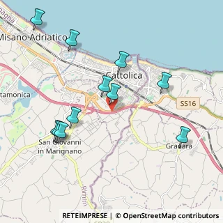 Mappa SS 16 Adriatica, 47841 Cattolica RN (2.20091)