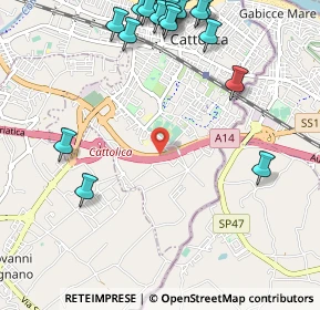 Mappa SS 16 Adriatica, 47841 Cattolica RN (1.476)