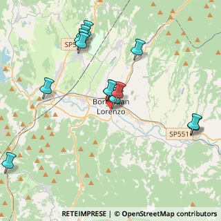 Mappa Via Caduti di Montelungo, 50032 Borgo San Lorenzo FI, Italia (4.41538)