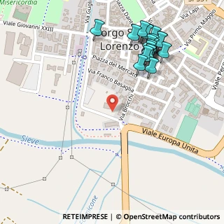 Mappa Via Caduti di Montelungo, 50032 Borgo San Lorenzo FI, Italia (0.3165)