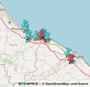 Mappa Strada Ferrata Nord, 61011 Case Badioli PU, Italia (6.085)