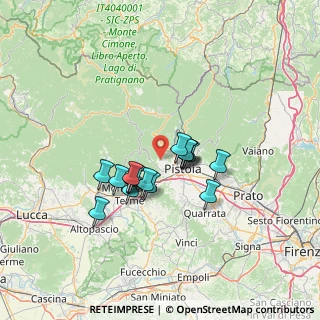 Mappa Via di Sciabolino, 51100 Pistoia PT, Italia (10.26824)
