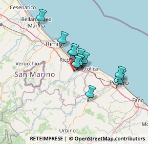 Mappa Piazza Galileo Galilei, 47843 Misano Adriatico RN, Italia (10.02231)