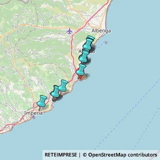 Mappa Porto turistico di Andora, 17051 Andora SV, Italia (5.47929)