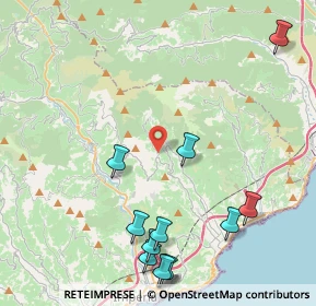 Mappa 18013 Diano Arentino IM, Italia (5.43167)