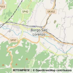 Mappa Borgo San Lorenzo