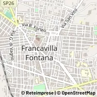 Map Francavilla Fontana