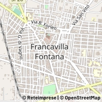 Peta Francavilla Fontana