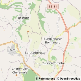 Mappa Bonnanaro