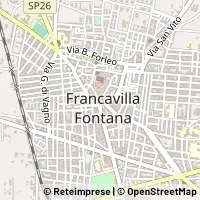 Mapa Francavilla Fontana