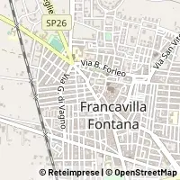 Mapa Francavilla Fontana