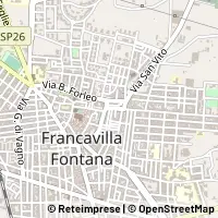 Map Francavilla Fontana