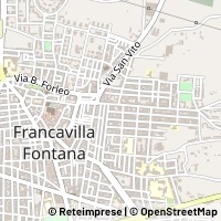 地図 Francavilla Fontana