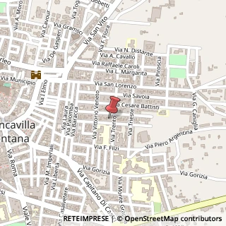 Mappa Via G. D'Annunzio, 43, 72021 Francavilla Fontana, Brindisi (Puglia)