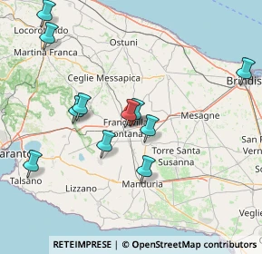 Mappa Viale Abadessa, 72021 Francavilla Fontana BR, Italia (16.87182)