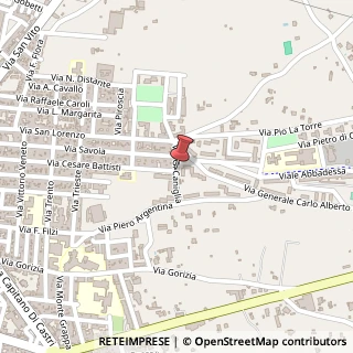 Mappa Via Giuseppe Caniglia, 72021 Francavilla Fontana BR, Italia, 72021 Francavilla Fontana, Brindisi (Puglia)