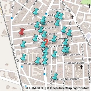 Mappa Via Giuseppe di Vagno, 72021 Francavilla Fontana BR, Italia (0.11429)